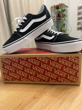 Vans Ward Plataforma Talla 39