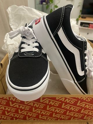 Vans Ward Plataforma Talla 39