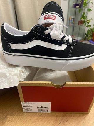 Vans Ward Plataforma Talla 39