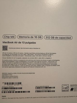 MacBook Air 13 M4 512GB