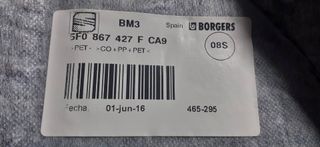 JUEGO TAPIZADOS / CARTONERAS SEAT LEON (5F1) (4)