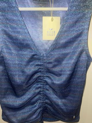 Top fiesta brillante Green Coast Talla M