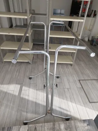 Perchero Burro Doble Barra Extensible