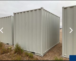 Contenedor Caseta 12 pies Doble Puerta y ventana