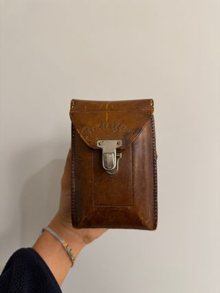 Custodia in pelle Rolleiflex