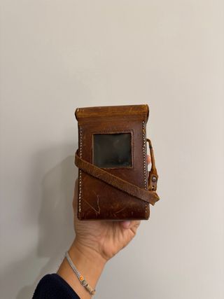 Custodia in pelle Rolleiflex