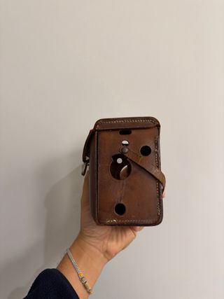 Custodia in pelle Rolleiflex