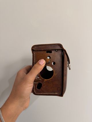Custodia in pelle Rolleiflex