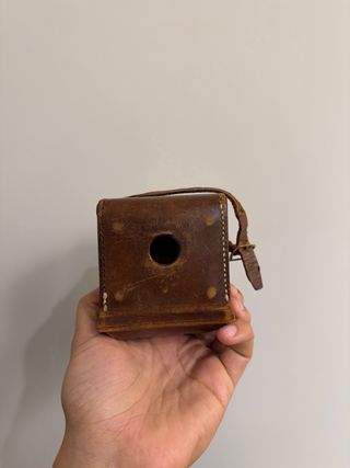 Custodia in pelle Rolleiflex