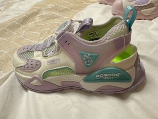 Zapatos Bobdog Morado Blanco Niña