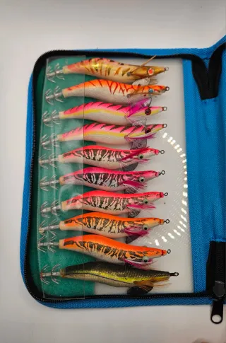 Lote Jibioneras Eging 3.0 Económico