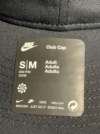 Gorra Nike Club Cap Negra Talla S/M