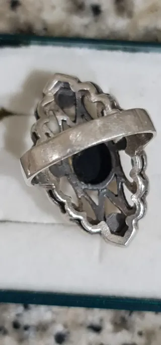 Anillo Isabelino de Plata de ley 925.