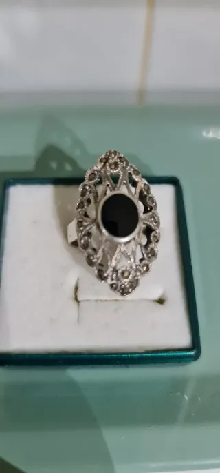 Anillo Isabelino de Plata de ley 925.