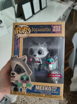 Funko Pop Pocahontas Meeko con Flit 233