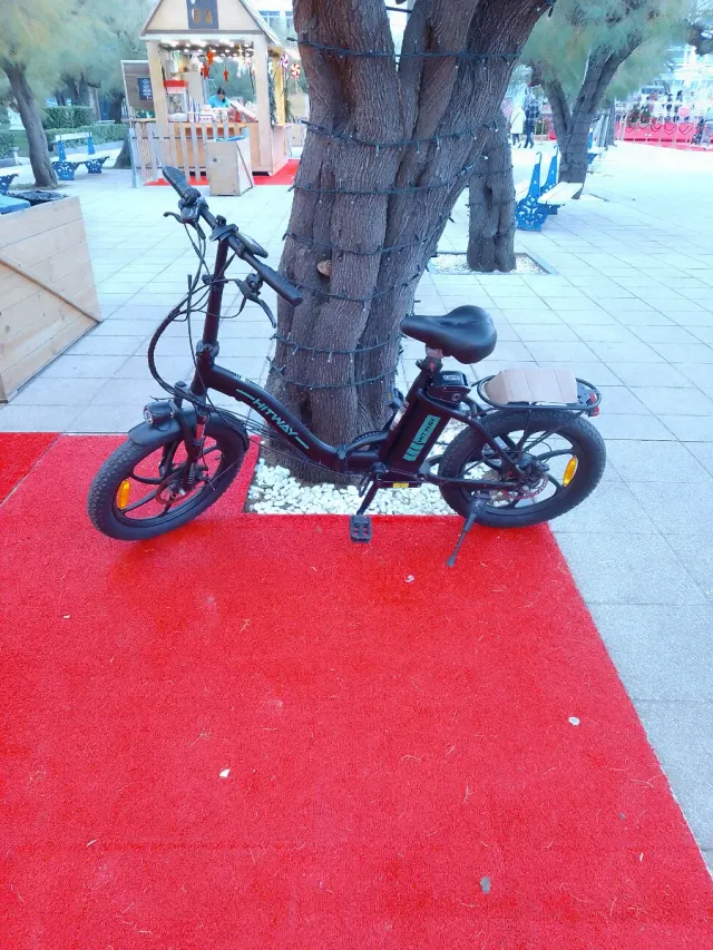 Bicicletta elettrica pieghevole HITWAY
