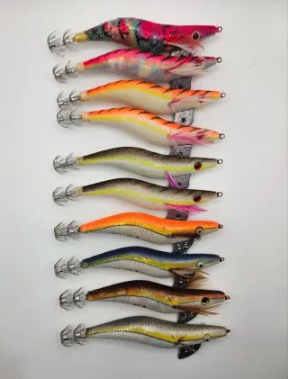 Lote Jibioneras Eging 3.5 Económico