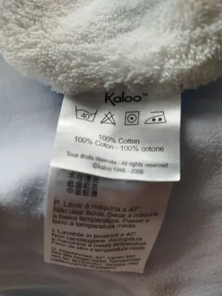 Saquito Manta Kaloo 9/18m Terciopelo y Lana