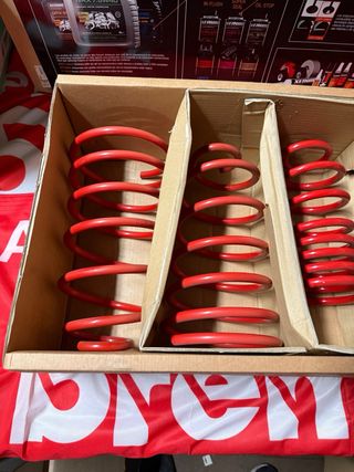 Muelles Fiat Punto Rojos