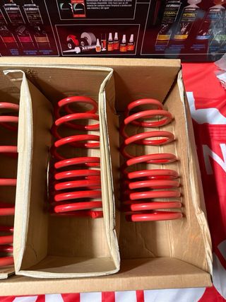 Muelles Fiat Punto Rojos