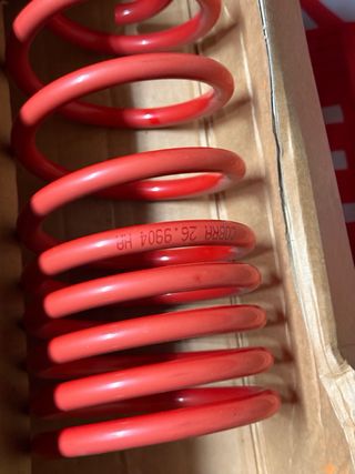 Muelles Fiat Punto Rojos