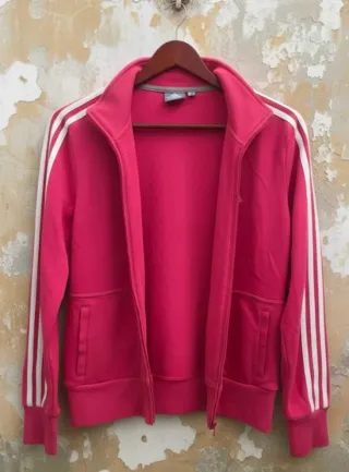 Chaqueta Adidas Rosa Talla M Mujer