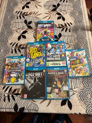 Lote 7 Giochi Wii U
