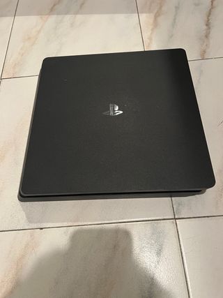 Consola PS4 Slim Negra + 2 Mandos