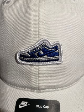 Gorra Nike Club Cap Blanca Talla M/L