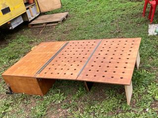 Mueble camper para furgoneta pequeña artesanal