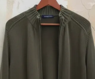 Chaqueta Emidio Tucci Verde Caqui Talla XL