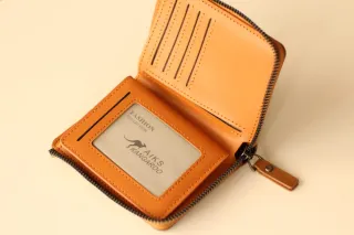 Billetera Hombre AIKS KANGAROO Marrón