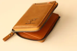 Billetera Hombre AIKS KANGAROO Marrón