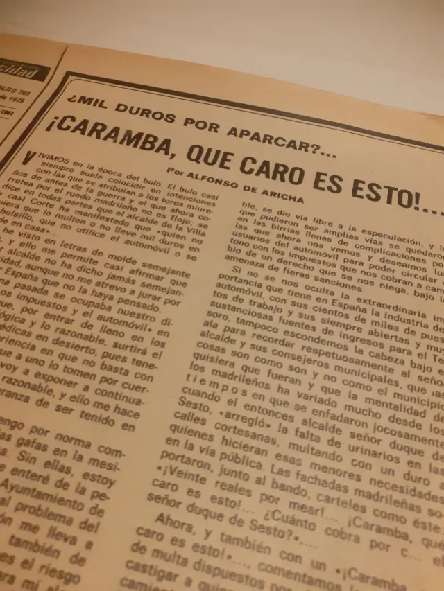 Velocidad Revista del motor n⁰703. Marzo 1975