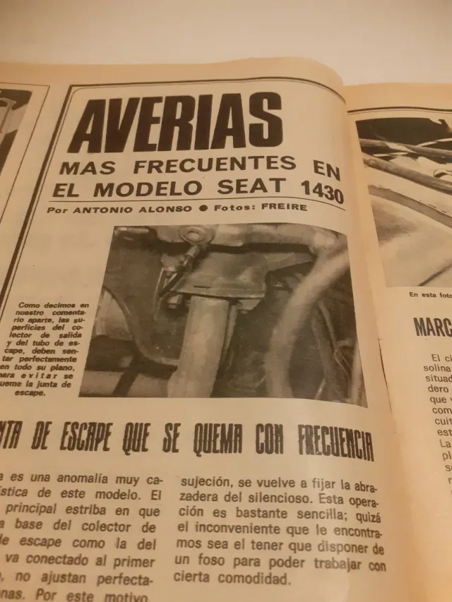 Velocidad Revista del motor n⁰703. Marzo 1975