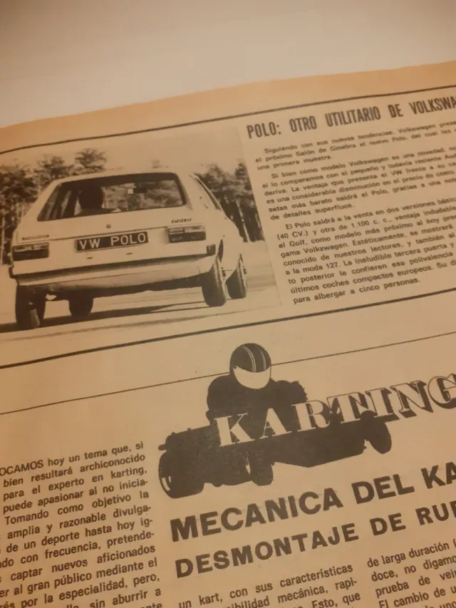 Velocidad Revista del motor n⁰703. Marzo 1975