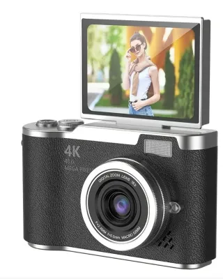 Cámara Digital 4K 48MP Zoom 18x --NEGRA--