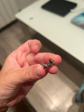 Charm fijador Pandora Cereza Roja Plata