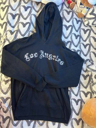 Sudadera Negra Los Angeles