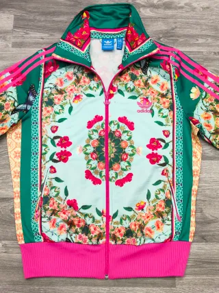 Giacca Adidas x Farm Rio Borboflor Tg 40