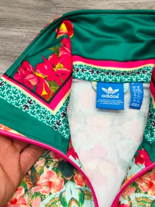 Giacca Adidas x Farm Rio Borboflor Tg 40