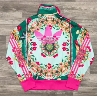 Giacca Adidas x Farm Rio Borboflor Tg 40