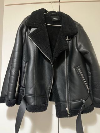 Chaqueta Biker Forrada Pull&Bear