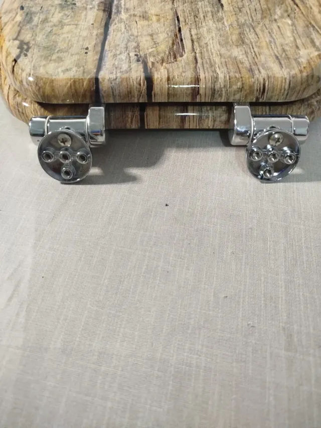 Asiento Inodoro Madera MDF Diseño Bosque