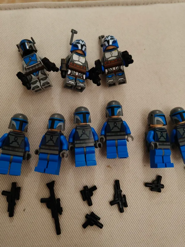 Lego Star Wars Mandalorianos set 7914, 9525, 75136