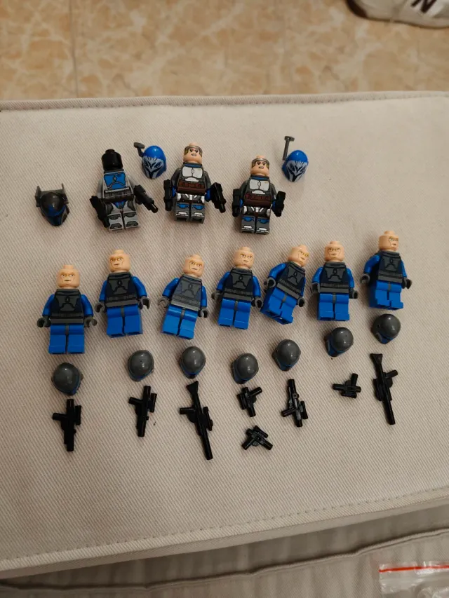 Lego Star Wars Mandalorianos set 7914, 9525, 75136