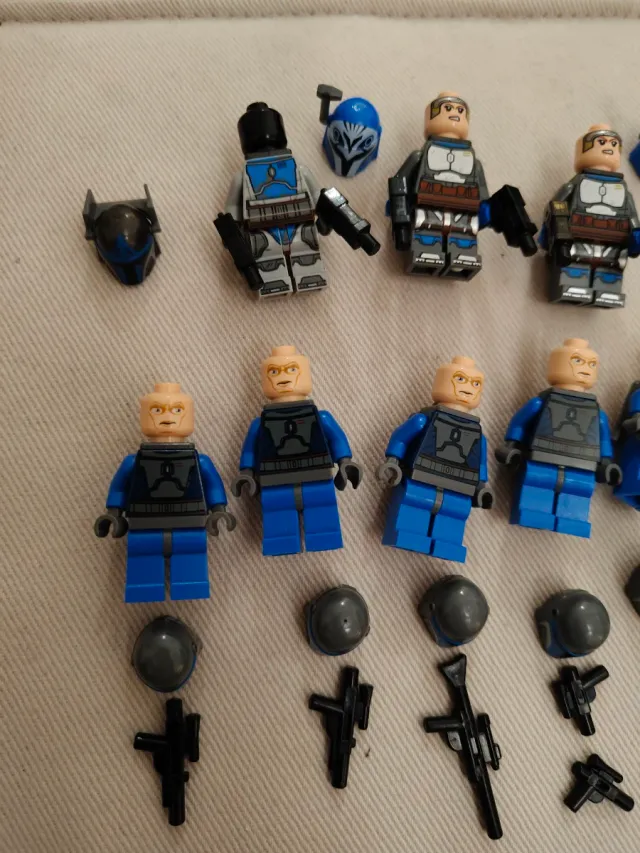 Lego Star Wars Mandalorianos set 7914, 9525, 75136