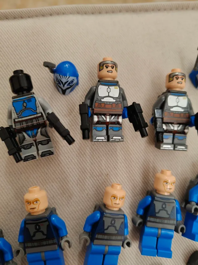 Lego Star Wars Mandalorianos set 7914, 9525, 75136