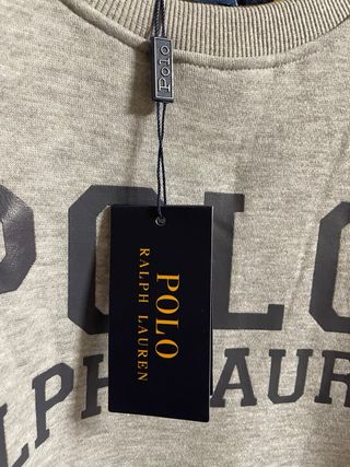 Sudadera Polo Ralph Lauren Gris