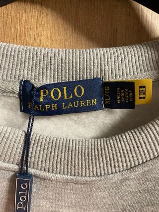 Sudadera Polo Ralph Lauren Gris